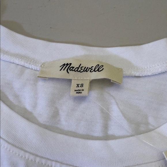 Madewell Side-Cinch Muscle Tee Size XS - Picture 5 of 9